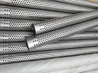 Cartouche filtrante en acier inoxydable perforé 304 316, tube filtrant à trous ronds, élément de remplacement pour usage industriel