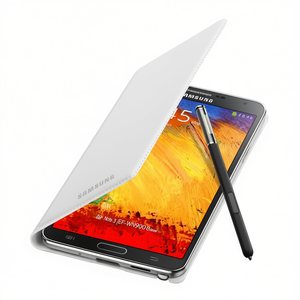 Funda de Cuero Blanca Clásica Samsung para Galaxy Note 3 EF-WN900BW, Estuche y Bolsa para Lápiz Elegante, Nuevo Lanzamiento - Product Image 2