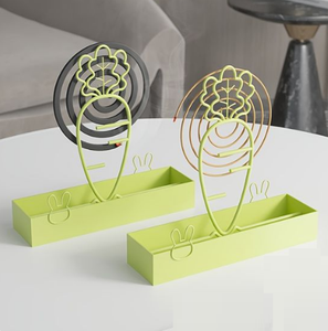 Brûleur d'encens fini doré pour usage domestique Brûleur ignifuge Support de bobine de moustique en métal - Product Image 4