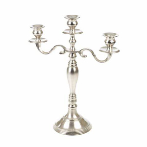 Candélabre de table en argent plaqué de qualité exceptionnelle à 5 bras, design exclusif, pour mariage, décoration intérieure, artisanat - Product Image 4