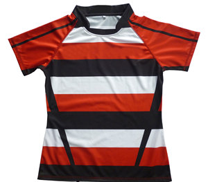 Camiseta de Rugby personalizada para hombre, camiseta de voleibol profesional con impresión por sublimación, uniforme de Rugby transpirable al por mayor - Product Image 1