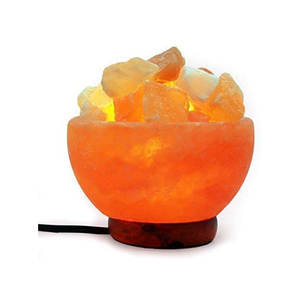 Lámpara de Sal del Himalaya Rosa al por Mayor, Lámpara de Noche con Interruptor de Intensidad, Lámpara de Sal del Himalaya de la Mejor Calidad - Product Image 4