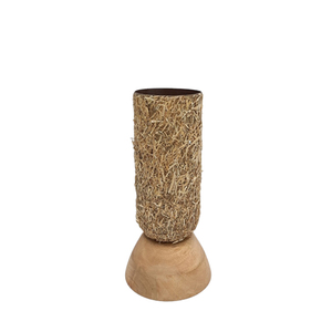 Jarrones inferiores decorativos con macetas de flores Color marrón decoración de la habitación macetas de jardín y jardineras Cenicero Maceta - Product Image 6