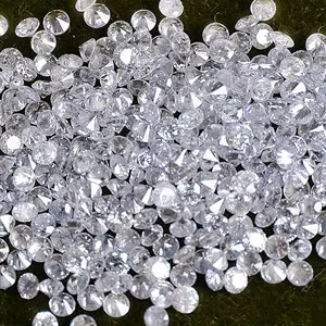 25 Ct DEF SI gevşek CVD Lab yetiştirilen elmas Lot Mix elek boyutları yuvarlak kesim 4.30mm4.60mm