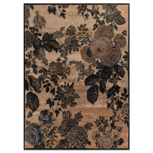 Diseño Aubusson de la Belle Époque con Patrón Impreso por Peter D'Ascoli - Product Image 1