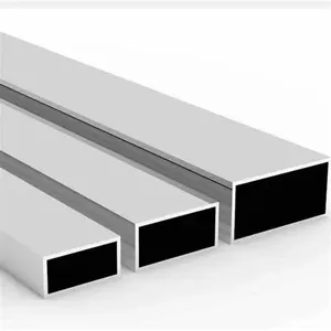 Tubo Cuadrado de Aluminio Ligero 1050 de Alta Conductividad Térmica para Estructura de Montaje de Paneles Solares <span class=keywords><strong>6005A</strong></span> - Product Image 2