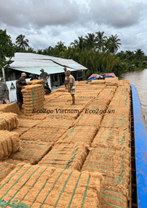 Contenants en fibre de coco à bon prix et matière première en gros/Prix de la fibre de coco en fibre de coco Vietnam - Product Image 4