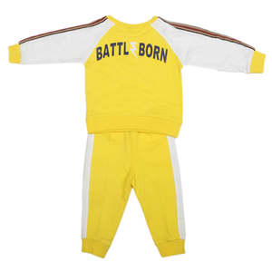 Traje de 2 Piezas de Manga Larga para Niños - Amarillo - Product Image 6