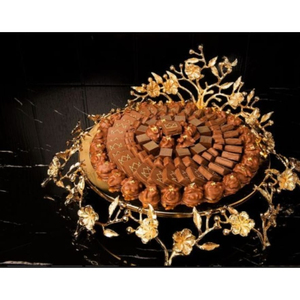 Bol en métal dernière conception bols à chocolat et à fruits bols de service et d'affichage de nourriture pour les accessoires de chocolat de table à manger - Product Image 1