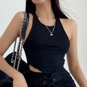 Sujetador deportivo con cuello en U para mujer, camiseta sin mangas para correr, Yoga, gimnasio, Sujetador deportivo de realce para mujer, ropa deportiva, camisa de Base sólida - Product Image 5