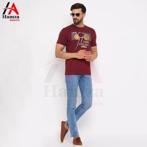 2025 dernière conception lettre motif sérigraphie T-Shirt pour hommes vente chaude grande taille 100% coton Polyester T-shirts - Product Image 2