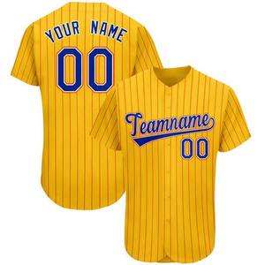 Customized Baseball Jerseys High-Quality Fabric & Latest Design Professional Team Name & Number Baseball Jersey - Product Image 1