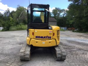 รถขุดตีนตะขาบสภาพดี2021 PC45MR-5 Komatsu อุปกรณ์หนักมือสองรถขุด Komatsu - Product Image 3