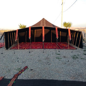 Tiendas de campaña de pelo de cabra del Sahara: refugios tradicionales nómadas del desierto adaptados al clima, la cultura y la vida sostenible en el norte de África - Product Image 1