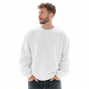 Sudaderas Extra Grandes para Hombre, Ropa de Calle de Invierno, Sudadera Holgada con Cuello Redondo para Hombre - Product Image 2