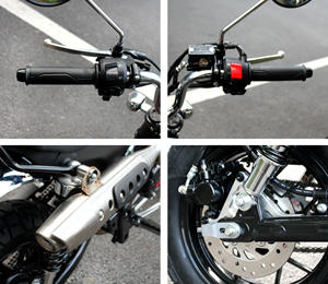 2025 nouveau <span class=keywords><strong>Dax</strong></span> 125cc quatre temps électronique Injection Road Ride classique rétro essence singe moto - Product Image 4