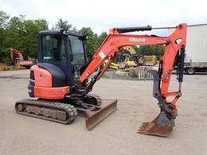 Miniexcavadora Kubota U35-4 2019: Compacta con Giro de Cola Cero y Gran Rendimiento - Product Image 5
