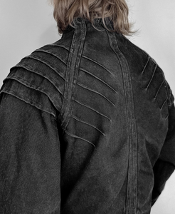 Chaqueta de Mezclilla Safari para Motocicleta, Impermeable, con Cuello Alto, para Hombre, Marca Sophia, Invierno 2023, Forro de Algodón, Estilo Casual, para Exteriores - Product Image 2