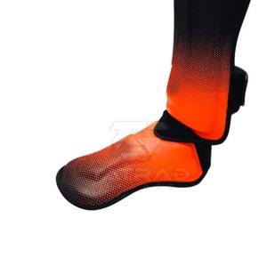 Protector de Espinilla de Cuero de Alta Calidad para MMA, Diseño Personalizado, Venta al Por Mayor, Protección Profesional, TATRAD SPORTS TS-SG-10, Servicio OEM - Product Image 6