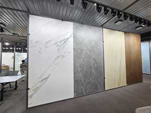 Carrelage fritté Cararra au design moderne 1600x3200x12mm Carrelage en porcelaine aspect marbre émaillé poli de grande taille - Product Image 5