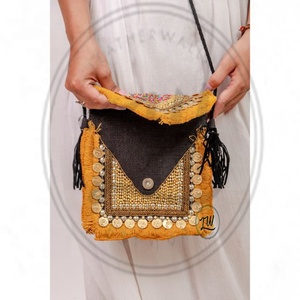 LW Exclusive Banjara Boho Beaded Handmade Designer <b>Bag</b> Stylish Genuine Evening <b>Bag</b> for Ladies Fashion <b>Summer</b> Style - Product Image 3