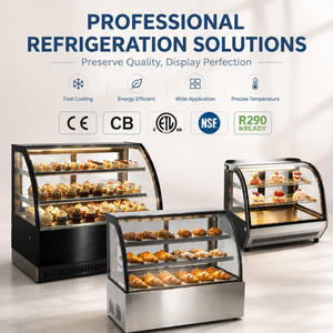 Vitrina Refrigerada Comercial de Sobremesa para Pasteles, Repostería y <span class=keywords><strong>Chocolate</strong></span> - Product Image 1