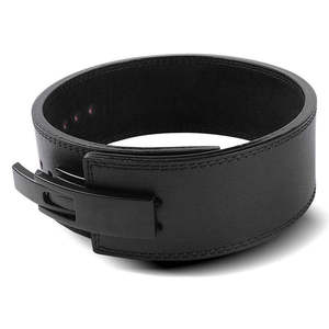 เข็มขัดยกน้ำหนักหนังสำหรับนักกีฬายกกระชับ-กันน้ำฝาปิดแม่เหล็กรองรับหลังมืออาชีพและโครงสร้างทนทาน - Product Image 3