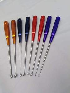 Wenquar Curettes arc-en-ciel américaines de haute qualité A + Grade 10 pouces longueur totale 250mm matériau en acier manuel certifié CE réutilisable - Product Image 4