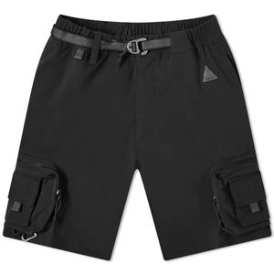 Pantalones cortos informales de algodón y nailon de utilidad personalizada, ropa de calle con múltiples bolsillos, pantalones cortos cargo para correr para hombre - Product Image 1