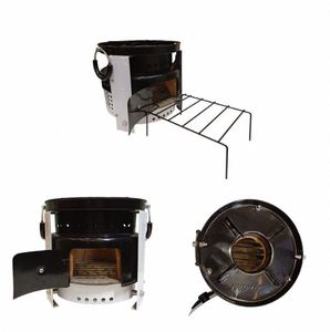 Cold Rolled Steel Modern Freestanding Wood Burning Biomass Heater Flame Safe Heating Cook <b>Stove</b> for Kitchen Appliance - Product Image 2