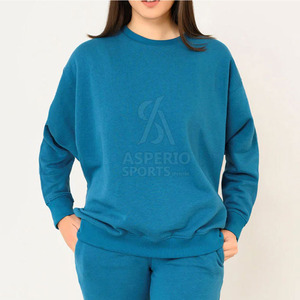 Sweat-shirts pour femmes de haute qualité fabriqués par des fabricants de vêtements de rue 2026, sweat-shirts à capuche surdimensionnés à la mode pour femmes - Product Image 3