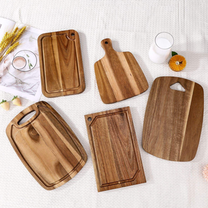 Blocs à découper rectangulaires en bambou jetables, écologiques, compatibles lave-vaisselle - Product Image 1