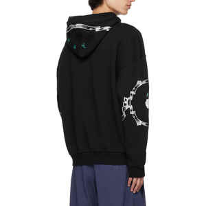 OEM diseño personalizado serigrafía DTG impresión Logo sudaderas con capucha unisex de gran tamaño grueso francés Terry Essentials Sudadera con capucha - Product Image 3