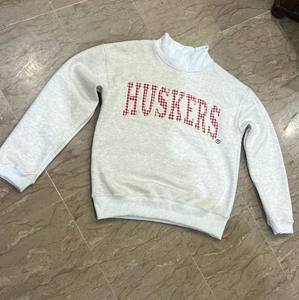 Sudadera Personalizada con Cuello Alto, Sudadera con Cuello Alto, Sudadera con Estampado y Bordado para Mujer y Hombre, de Algodón de Alta Calidad - Product Image 1