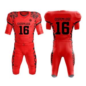 Nuevo Diseño Superior, Jersey de Fútbol Americano Personalizado con Logotipo, Jersey de Fútbol Americano con Bandera Estadounidense para Niños - Product Image 1