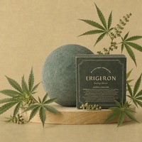 Savon Solide Végétalien Naturel pour Cuir Chevelu et Peau Sensibles – Détox, Hydratation, Vitalité – Format Voyage Unisexe – Barre de Bain Éco-Responsable à l'Huile de Chanvre
