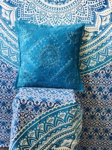 Cubiertas de cojín de trabajo con espejo decorativo para sofá de algodón hechas a mano, funda de almohada cuadrada, patrón bordado para fundas decorativas para sofá - Product Image 3