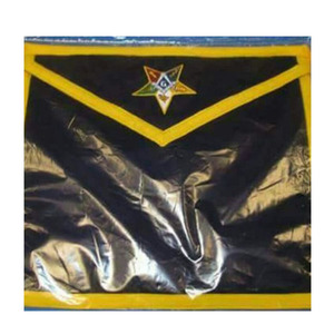 Masonic Apron Worthy Patron Matron <b>Purple</b> <b>Velvet</b> with Star Apron Hand Embroidered Masonic Blue Past Master Apron for Freemasonry - Product Image 1