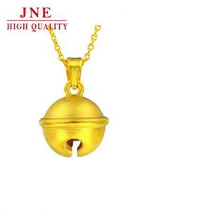 Princesse évasion série transfrontalière cloche pendentif collier femme porte-bonheur perles cloche pendentif Vietnam Placer or <span class=keywords><strong>tour</strong></span> <span class=keywords><strong>de</strong></span> <span class=keywords><strong>cou</strong></span> - Product Image 5