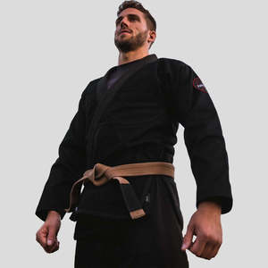 Logo personnalisé brodé BJJ Gi avec point avant durable Gi de judo durable avec logo avant - Product Image 6