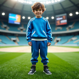 Conjunto Deportivo de Invierno para Hombre, Sudadera y Pantalones Deportivos con Pedrería, para Correr, Hacer Ejercicio y Fitness - Product Image 4