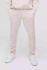 ชุดวอร์ม2ชิ้นสำหรับผู้ชายชุดออกกำลังกายผ้าฝ้าย100% มีฮู้ดและกางเกงจ็อกเกอร์ออกแบบโลโก้ได้ตามต้องการ - Product Image 5