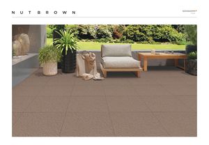 Carreaux de mosaïque à chevrons brun écrou personnalisé de 148mm pour les projets extérieurs de murs intérieurs de luxe Mosaïque de qualité supérieure de qualité supérieure - Product Image 4