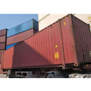 Contenedor de Carga de Acero de 20 pies con Techo Abierto, Certificado CSC, para Transporte Marítimo y Logística - Product Image 4