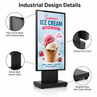 Pantalla Digital LCD para Interiores ZDHQ, IP65, 1 Año de Garantía, CMS Integrado, Rotación Automática, Reproductor de Publicidad, Brillo de 700 cd, Relación de Aspecto 16:9, Control por Aplicación