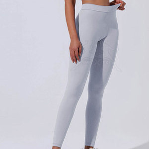 Legging de yoga pour femme en tissu doux, dos froncé, léger et extensible, idéal pour la course à pied - Product Image 4