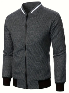 Chaqueta Bomber de alta calidad para hombre con el último diseño Venta en línea Precio barato Nueva condición Chaqueta de tela para hombre - Product Image 4