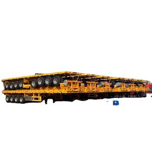 Semirremolque de Plataforma Plana Usado de 4 Ejes, 40 Pies/45 Pies, para Contenedores, de Acero, Capacidad <5000 kg - Product Image 5