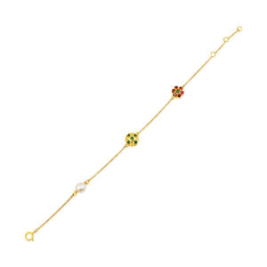 Hot Sale 925 <b>Sterling</b> <b>Silver</b> Classic Style Garnet Gemstone <b>Bracelet</b> Gold Plated Ready Stock for Weddings Parties or Gifts - Product Image 5