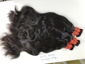 Cheveux Vierges Noirs Vietnamiens Vague Naturelle 60 cm Finition Double Qualité - Product Image 6